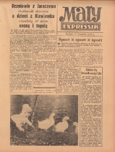 Mały Expressik: Bezpłatny dodatek "Expressu Poznańskiego" 1960.11.12