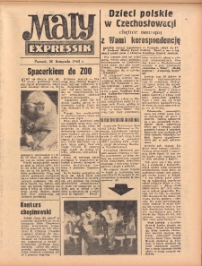 Mały Expressik: Bezpłatny dodatek "Expressu Poznańskiego" 1960.11.26