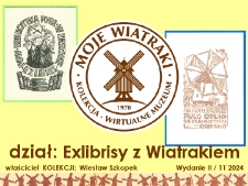 Exlibrisy z wiatrakiem