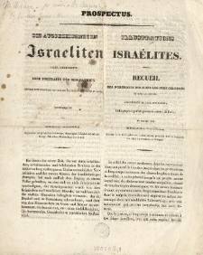 Die Ausgezeichneten Israeliten [...]