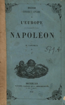 L'Europe pendant le consulat et l'empire de Napoléon. T.8