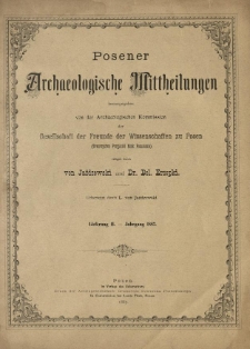 Posener Archaeologische Mittheilungen