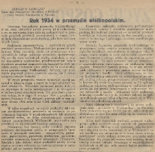 Rok 1934 w przemyśle wielkopolskim