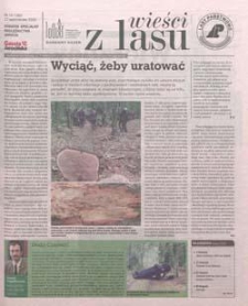 Wieści z lasu 2020.10.27 Nr10(182)