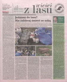Wieści z lasu 2020.11.24 Nr11(183)
