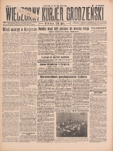 Wieczorny Kurjer Grodzieński 1933.01.19 R.2 Nr18