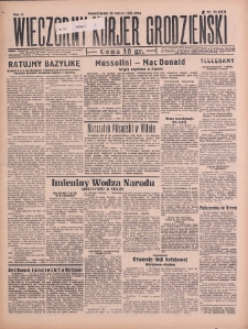 Wieczorny Kurjer Grodzieński 1933.03.20 R.2 Nr78