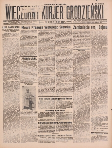Wieczorny Kurjer Grodzieński 1933.03.30 R.2 Nr88