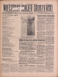 Wieczorny Kurjer Grodzieński 1933.04.14 R.2 Nr103