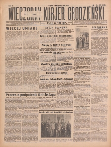 Wieczorny Kurjer Grodzieński 1933.11.03 R.2 Nr300