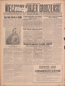 Wieczorny Kurjer Grodzieński 1933.11.26 R.2 Nr323