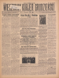 Wieczorny Kurjer Grodzieński 1933.11.29 R.2 Nr326