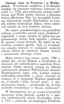 Uprawa wina na Pomorzu i w Wielkopolsce