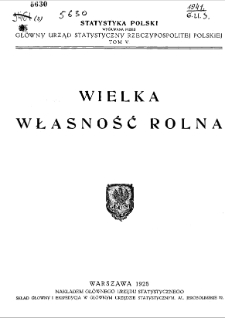 Wielka własność rolna