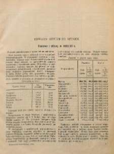 Zasiewy i zbiory w 1922-23 r