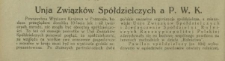 Unia Związków Spółdzielczych a P.W.K.