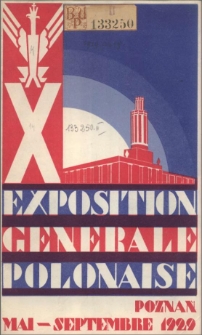 Exposition Générale Polonaise, Poznań mai - septembre 1929