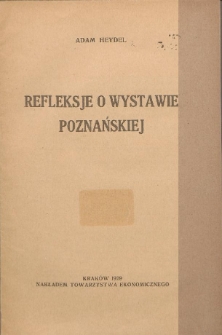 Refleksje o wystawie poznańskiej