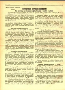 Niewyzyskane wartości gospodarcze. Nie pozwólmy na niszczenie majątku leżącego w chmielu i w wiklinie