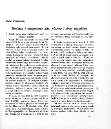 Budowa i utrzymanie ulic, plac&oacute;w i dr&oacute;g miejskich