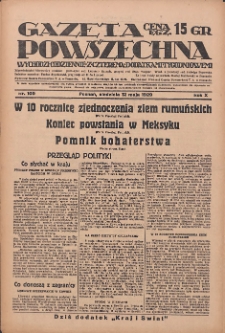 Gazeta Powszechna: wychodzi codziennie z czterema dodatkami tygodniowemi 1929.05.12 R.10 Nr109