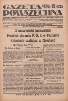 Gazeta Powszechna: wychodzi codziennie z czterema dodatkami tygodniowemi 1929.05.18 R.10 Nr114