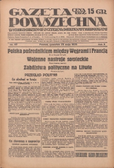 Gazeta Powszechna: wychodzi codziennie z czterema dodatkami tygodniowemi 1929.05.23 R.10 Nr117