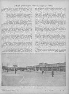 Udział przemysłu chemicznego na P.W.K.