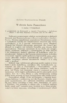 W obronie lasów Puszczykowa