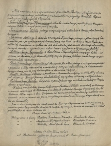 [Lista kandydat&oacute;w Inc.:] "Niżej podpisani z mocy upoważnienia gmin Villette, Panteon i Montparnasse ..."