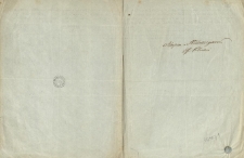 [Kwestionariusz osobowy Inc.:] "Szanowny Ziomku, Rozpoczynając druk Kalendarzyka czyli Pamiątki Emigracyjnej i chcąc aby to wydanie ..."