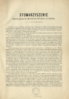 Stowarzyszenie Kształcącej się Młodzieży Polskiej w Paryżu