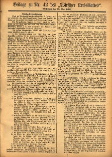 Beilage zu Nr.42 des „Wirsitzer Kreisblattes” 1902.05.28