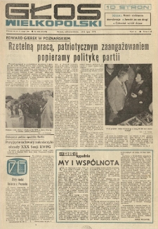 Głos Wielkopolski. 1976.07.10-11 R.32 nr156 Wyd.A
