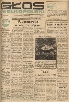 Głos Wielkopolski. 1976.11.01 R.32 nr249 Wyd.A