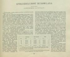 Spółdzielczość budowlana