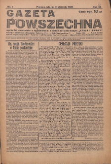 Gazeta Powszechna 1928.01.03 R.9 Nr2