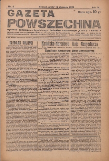 Gazeta Powszechna 1928.01.06 R.9 Nr5