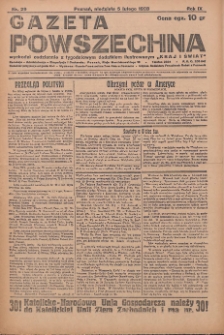 Gazeta Powszechna 1928.02.05 R.9 Nr29