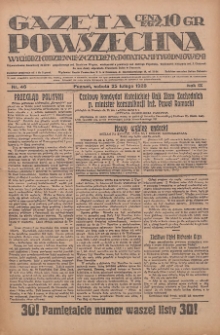 Gazeta Powszechna 1928.02.25 R.9 Nr46