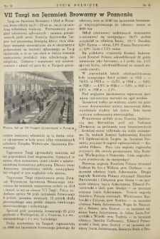 VII Targi na Jęczmień Browarny w Poznaniu