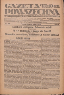 Gazeta Powszechna 1928.07.08 R.9 Nr155