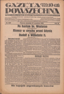 Gazeta Powszechna 1928.09.27 R.9 Nr223