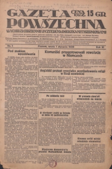 Gazeta Powszechna 1930.01.01 R.11 Nr1