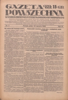 Gazeta Powszechna 1930.01.10 R.11 Nr7