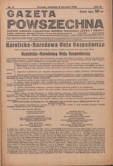 Gazeta Powszechna 1928.01.08 R.9 Nr6
