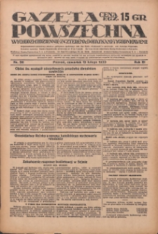 Gazeta Powszechna 1930.02.13 R.11 Nr36
