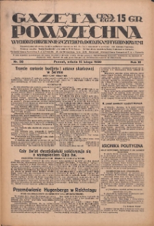 Gazeta Powszechna 1930.02.15 R.11 Nr38