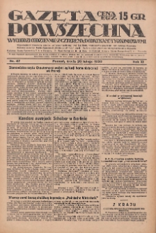 Gazeta Powszechna 1930.02.26 R.11 Nr47