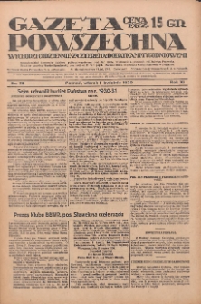 Gazeta Powszechna 1930.04.01 R.11 Nr76